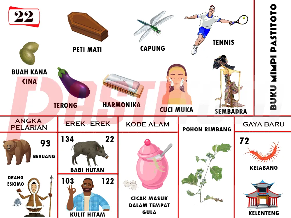 buku mimpi erek erek togel 22
